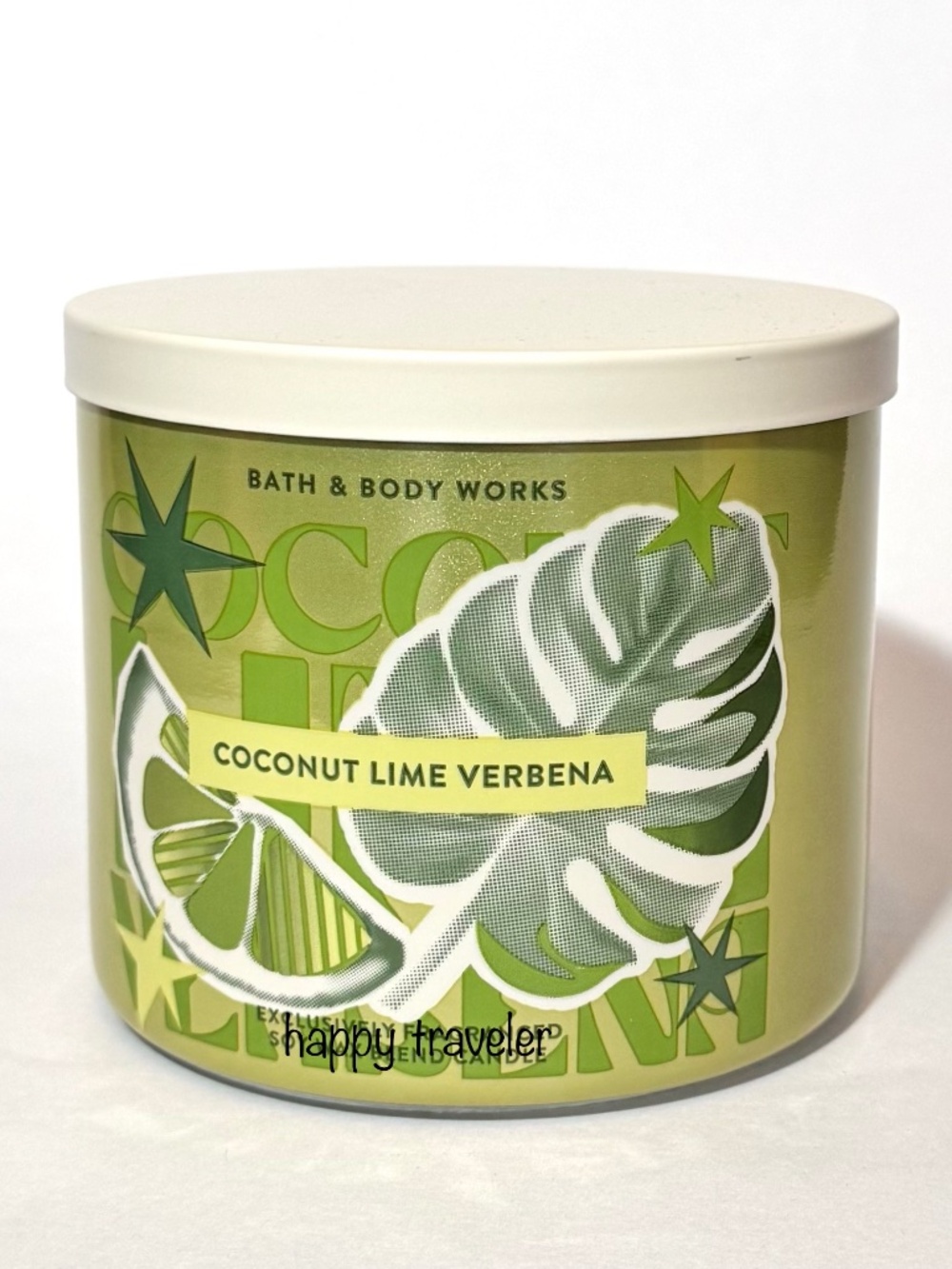COCONUT LIME VERBENA 3-Wick Candle